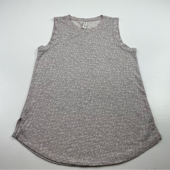 Athleta Top Women Size Small Round Neck sleeveless Slit on the sides lightweight - Picture 2 of 9